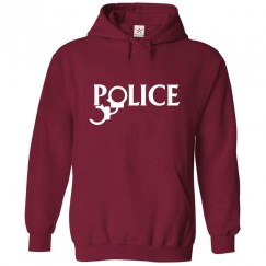 Police Funny Unisex Novelty Kids and Adult Pullover Hooded Sweatshirt